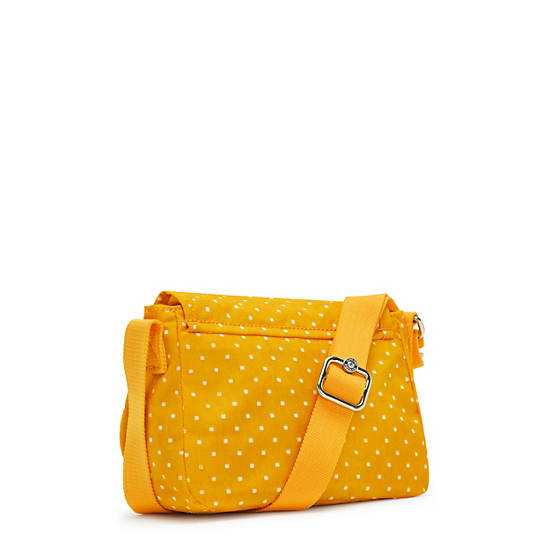 Kipling Sabian Klassiska Printed Crossbody Mini Väska Gula | SE 1876ZU